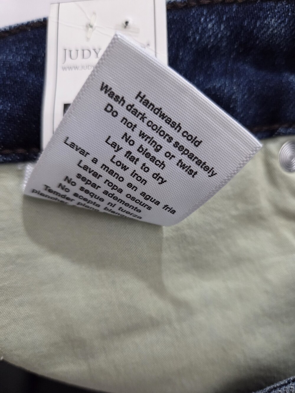 NWT Judy Blue Bootcut Jeans High Rise Tummy Control Size 31 - Picture 11 of 11